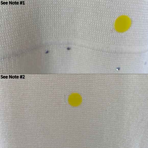 Anne Klein Embellished-Skirt A-Line Dress in Ivory - Picture 6 of 6